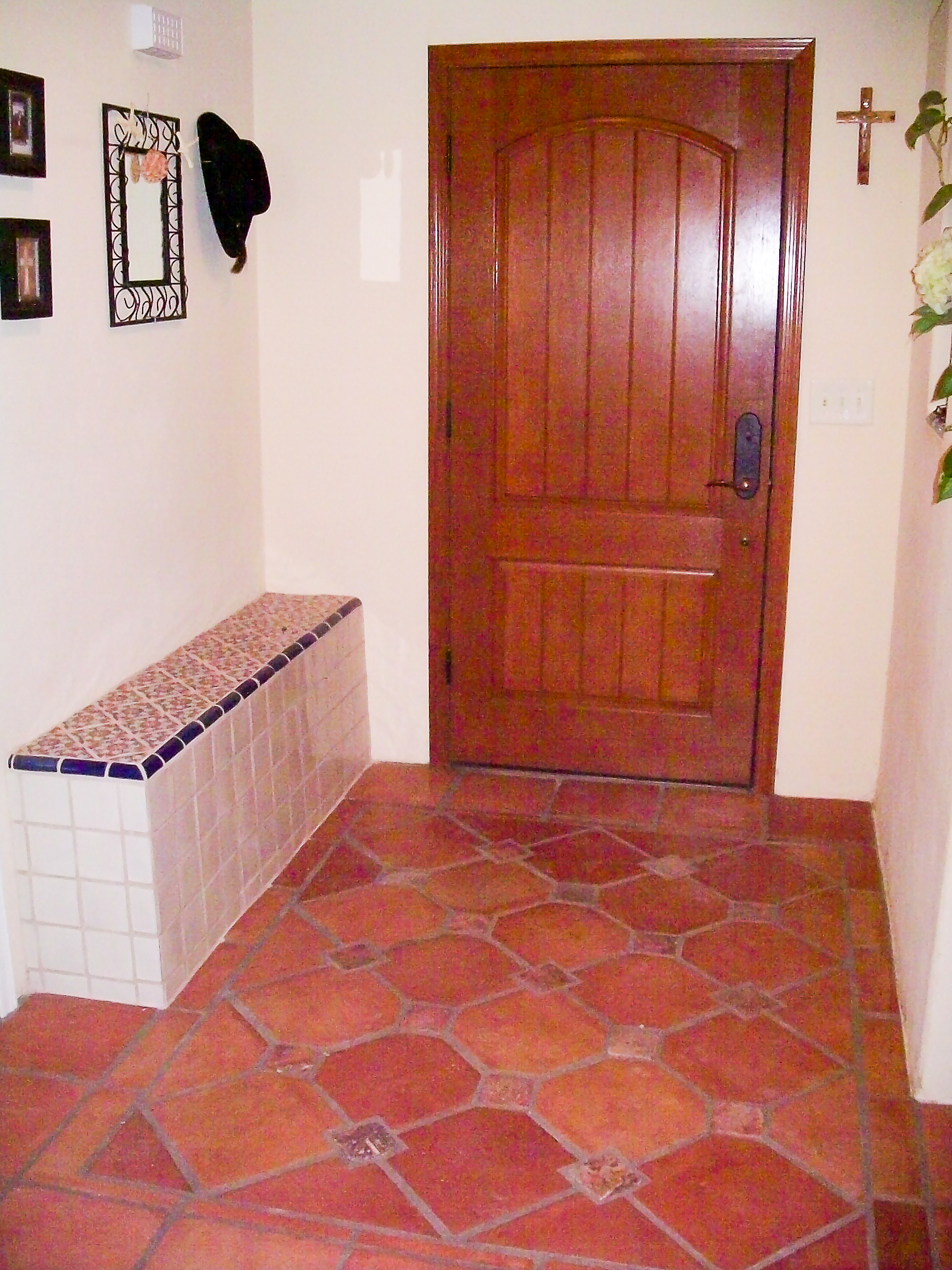 Tile Floor Entryway